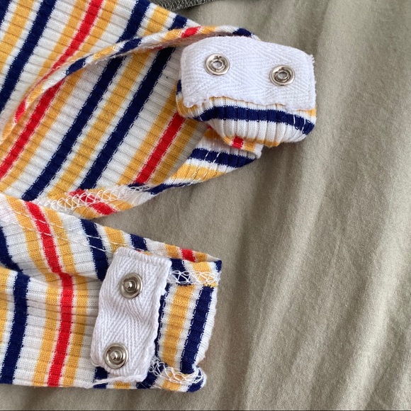 Retro Striped Body Suit - Picture 4 of 5